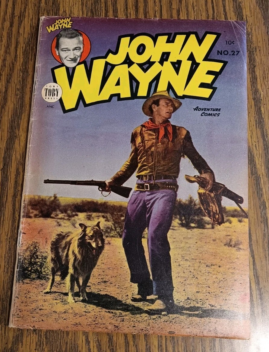 1954 John Wayne Adventure Comics July No. 27