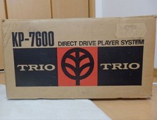 TRIO KP-7600 Direct Drive Turntable Record Player Vintage w/Manual  Box Working