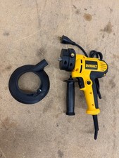 DEWALT 6 Amp Corded Variable Speed Disk Sander 5" 8 Hole Pad Dust Shroud MISSING