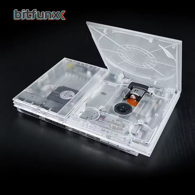 Replacement Shell For PS2 Slim Consoles 90000 70000 Series Transparent Clear