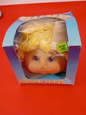 The Original Doll Baby Doll Head Blonde Yarn Hair Martha Nelson Thomas