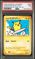Surfing Pikachu 089/090 Pt2: Bonds to the End of Time Holo