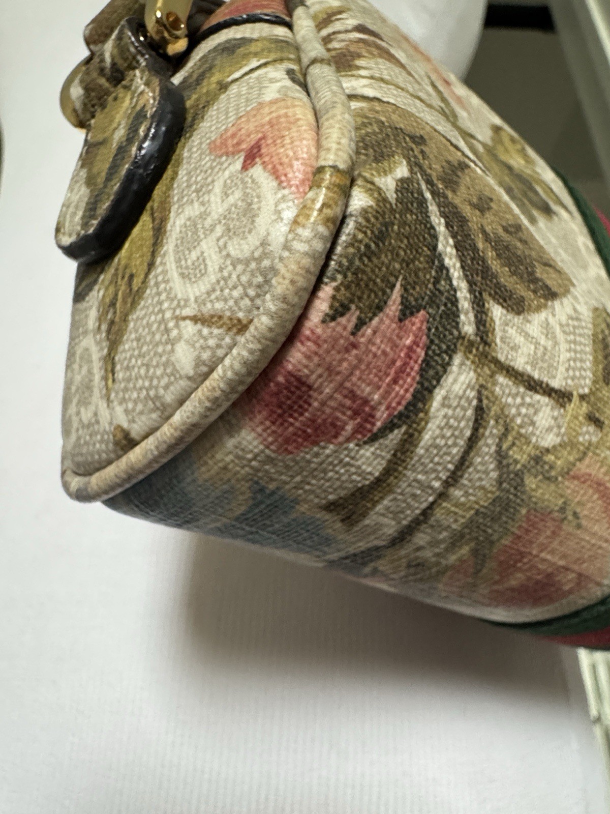 Auth Gucci Flora Ophidia GG Canvas Web Detail Crossbody Bag Small image 6