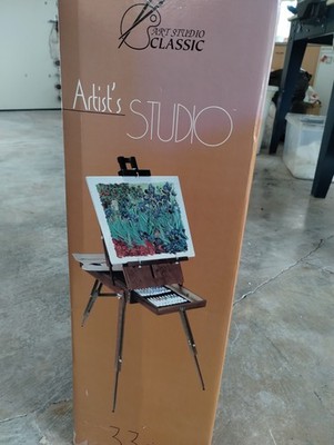 Painting Easel and canvas Art Studio Classic easel model #MC1170 Battat inc.