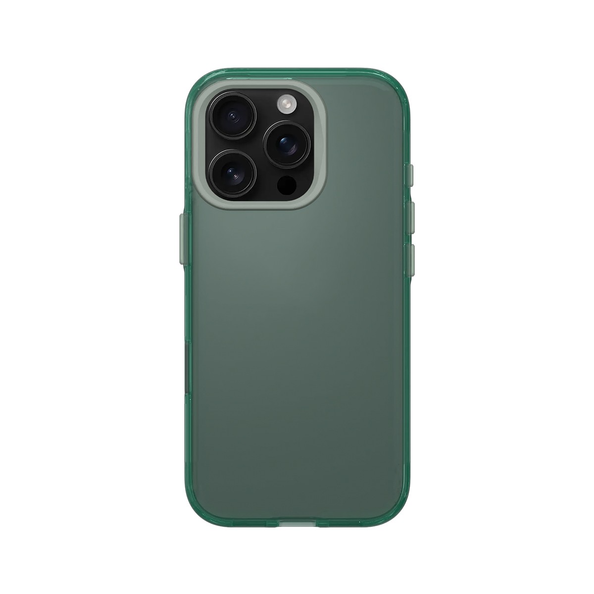 Coque iPhone 16 Pro Rhinoshield JellyTint verte pour le quotidien actif