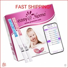 Easy Home 50 Ovulation Test Strips and 20 Pregnancy Test Strips Combo Kit, 50 L