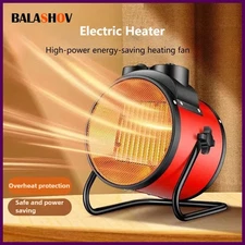 2000W Portable Electric Space Heater with Fan Adjustable Thermostat 2 Heat