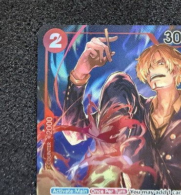 Pre Errata One Piece Romance Daw Sanji Parallel Alt Art R OP01-013