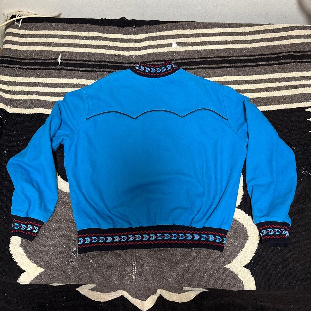 Native pattern snap button jacket Santa Fe jacket - image 6