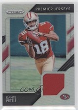 2018 Panini Prizm Prizm Premier Jerseys Dante Pettis #PP-18 6o3