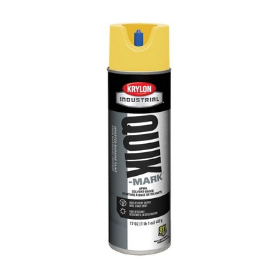 KRYLON INDUSTRIAL A03821007 Marking Paint,Nt Wgt 17 oz,High Vblty Yl 54TH52
