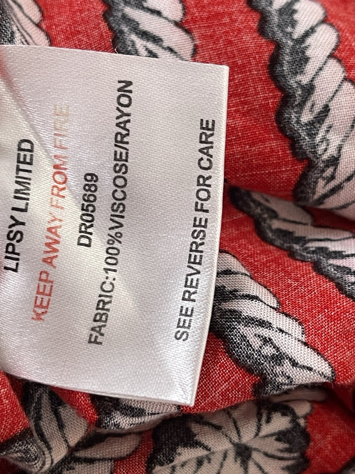 Lipsy London 8 Red/Black/White Rope Striped Romper with Pockets 255 image 7