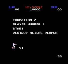 Formation Z Jaleco pre-owned Nintendo Famicom NES Tested