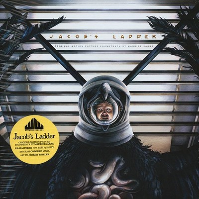 Maurice Jarre - OST Jacob's Ladder Metallic Gold Swirled  (1990 - US - Reissue)