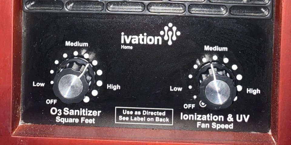 Purificador de aire HEPA 5 en 1 generador de ozono 3700 pies cuadrados funciona, arañazos Foto 2 de 4