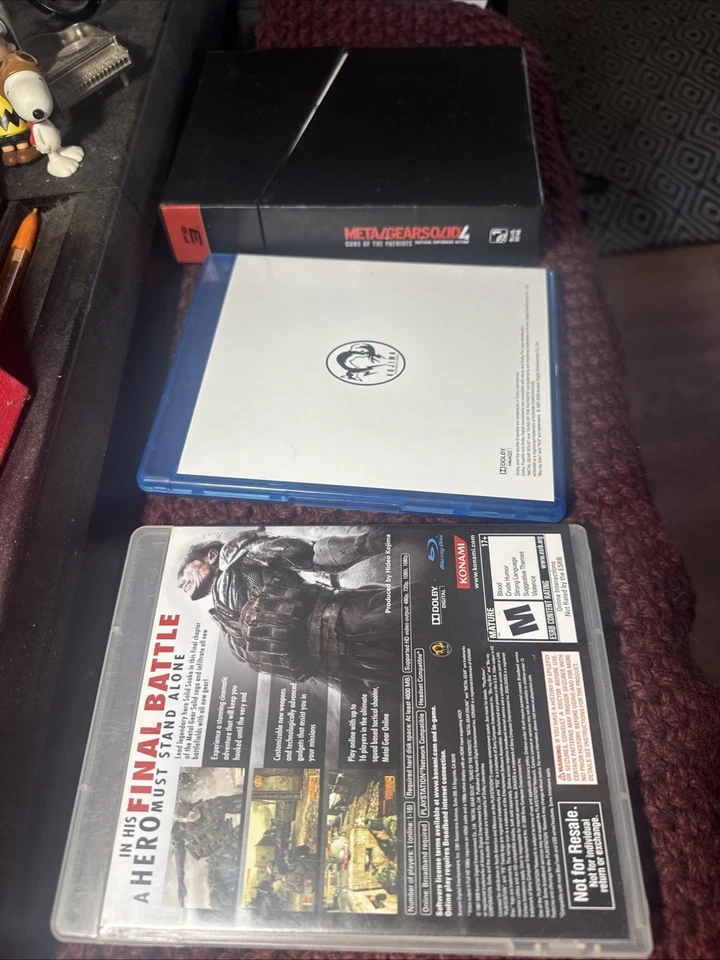 Metal Gear Solid 4 Limited Edition for PS3 - Tested and Working! - Image 4 of 4