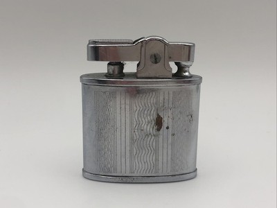 Vintage Firefly Y.N.S. Art Deco Silver-Tone Lighter - Made in Japan
