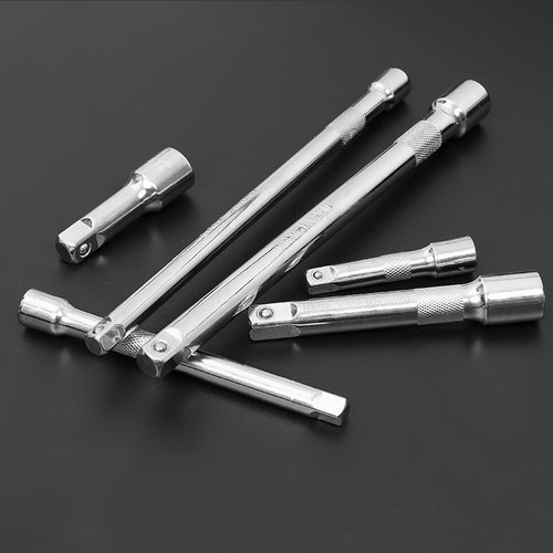 Jeu De 3 Barres D'extension Pour Cliquet – Chromées, Acier Au Chrome-vanadium