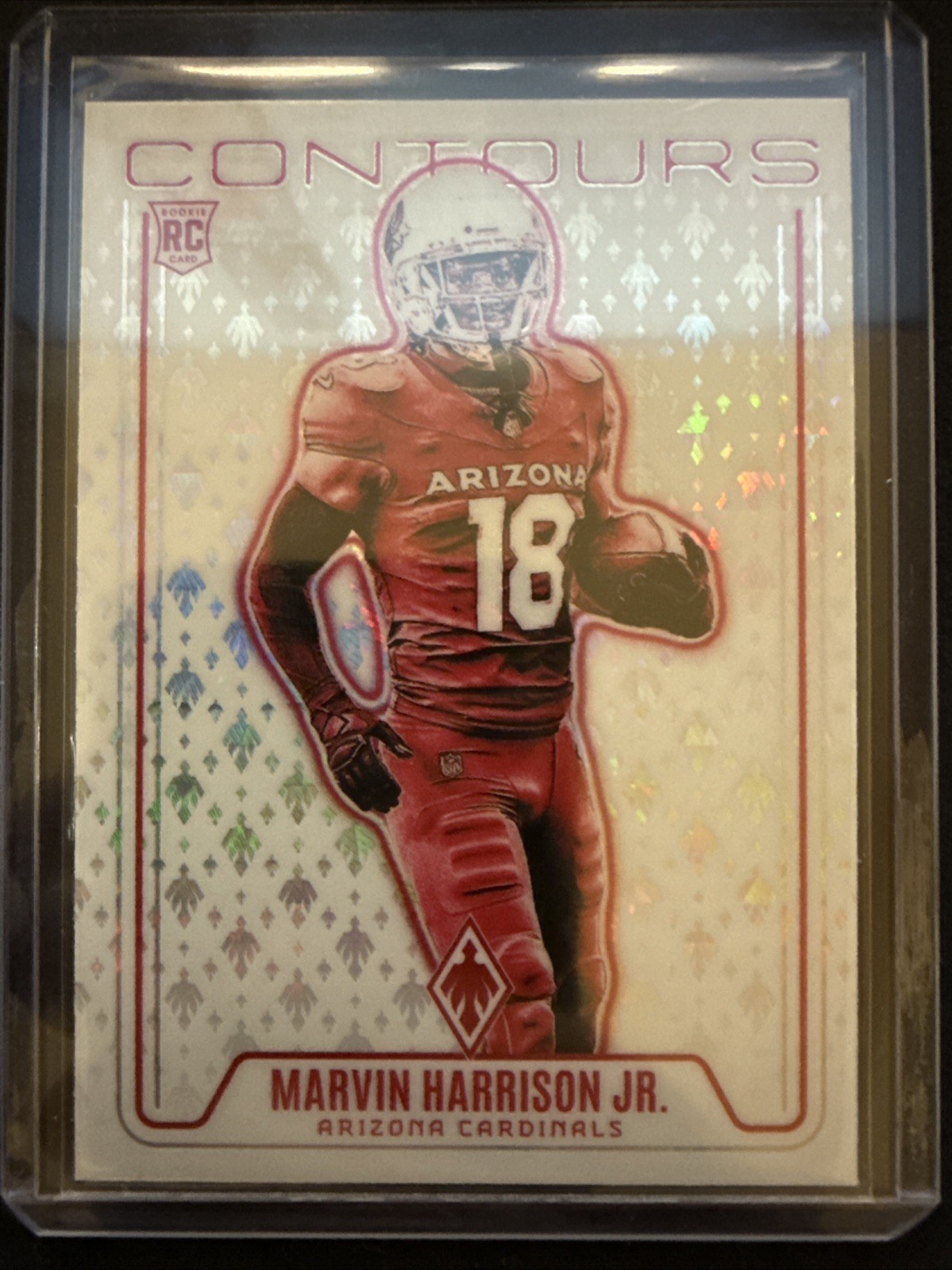 2024 Panini Phoenix - Contours Marvin Harrison Jr. #CON-MHJ Purple (RC)