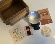 VINTAGE Mercury Photo Flash Unit Original Box Universal Camera Corp Untested