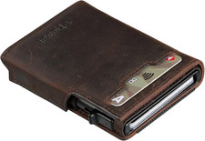 Minimalist Pop up Wallet for Men  RFID Blocking Credit Card Holder Wallet with