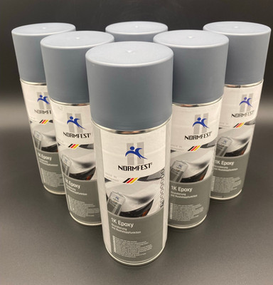 6x Normfest 1K Epoxy GRAU 400ml Grundierung mit Roststoppfunktion Füller