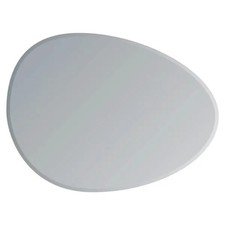 Showerdrape Angel Large Pebble Shaped 70 x 50cm Wall Mirror