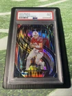 2024 Panini Select - Premier Level Drake Maye #113 Green & Red Shock Prizm (RC)