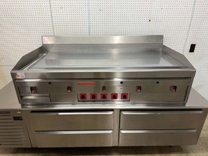 Used 2022 60" MagiKitch'n MKG-60-SV NG Griddle with Thermostatic Controls - 150,