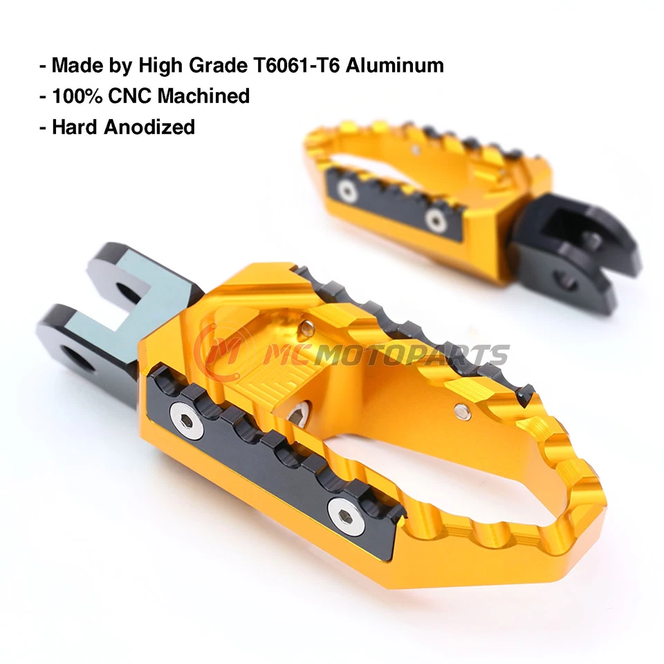 Clavijas traseras de pasajero de repuesto para Suzuki GSXR 600/750 2006-2017 Foto 2 de 4