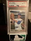 Nolan Ryan Card 1970 Topps #712 PSA 8 New Label Beautiful Card