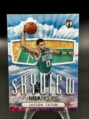 2022-23 Hoops Basketball Skyview #9 - Jayson Tatum - Boston Celtics