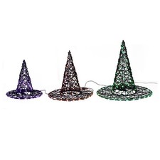 Celebrations LED Witch Hat Halloween Decor
