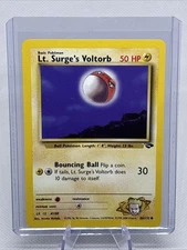 Lt. Surge's Voltorb 86/132 Gym Challenge Regular 2000 NM+