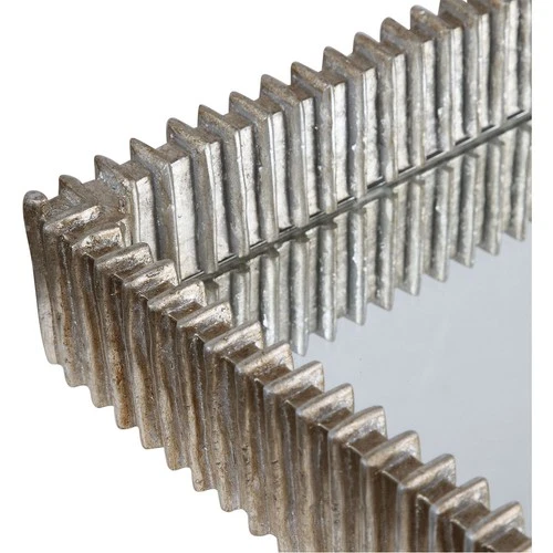 Uttermost 17732 Talmage Silver Leaf and Mirror Tray - Picture 4 of 6