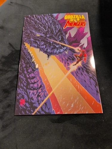 GODZILLA VS AVENGERS #1 FOIL VARIANT IRON MAN
