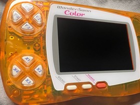 Bandai WonderSwan Color WSC With Box & IPS Screen & New Glass Lens