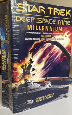 Star Trek Series: Deep Space Nine: MILLENNIUM 3 in 1 novel. From Private seller 