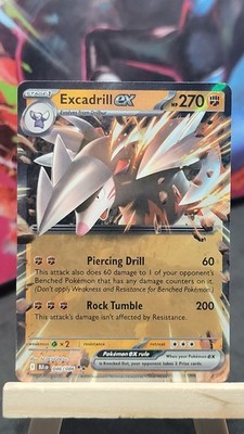 Excadrill ex 046/086 Holofoil BLK SV: Black Bolt Double Rare NM-MP
