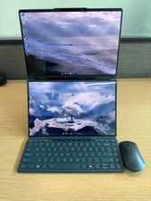 Lenovo Yoga Book 9i 14” 2.8K Dual Screen OLED Laptop Ultra 7 255H 16GB 1TB Teal