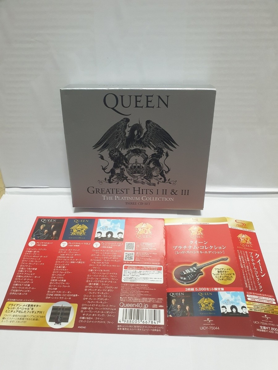 Queen Greatest Hits I II & III (The Platinum Collection) JAPAN CD