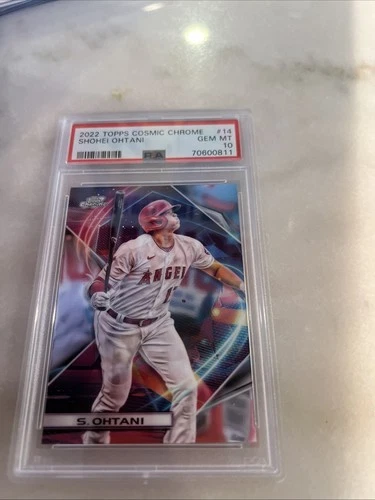 2022 Topps Cosmic Chrome SHOHEI OHTANI Base Card 14