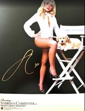 Sabrina Carpenter Man's Best Friend Standard SIGNED Insert with Vinyl