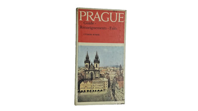   Prag Reiseführer Ctibor Rybar-Reise-Geschichte-Kultur-Ausgaben selten 1973.