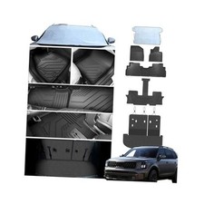 Floor Mats for 7/8 Seat , All Weather Protection Custom Kia Telluride 2020-2025