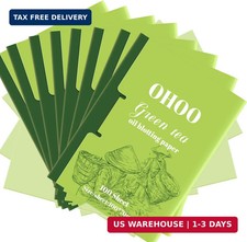 800Pcs Oil Blotting Paper Sheets for Face Makeup Green Tea Absorbing Wipes Oily