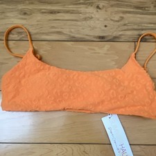 Summer Haus Lainey Bralette M Orange Wireless...