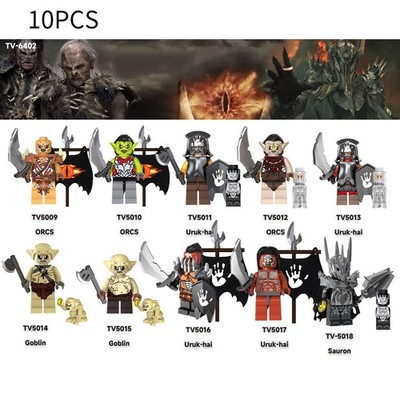 Engagierender Herr der Ringe Ork Kobold Sauron Zum Selbermachen Montage Gebäude