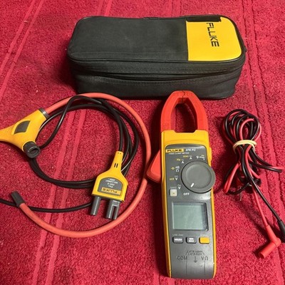 Fluke 376 FC True-RMS Clamp Meter With iFlex and Case Used