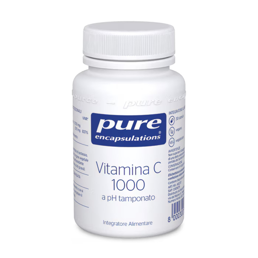 Pure Encapsulations Vitamina C1000 Integratore Difese 30 Capsule - Immagine 2